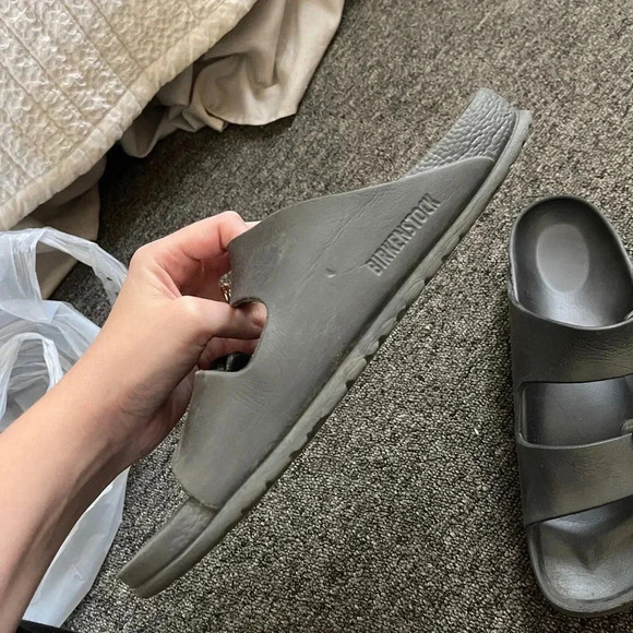birkenstock rubber sandals size 39 (womans size 9) - Picture 3 of 8